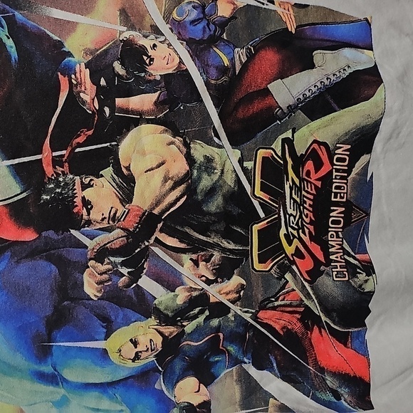 Street Fighter CAPCOM Classic Tee Shirt NWT - Picture 6 of 9
